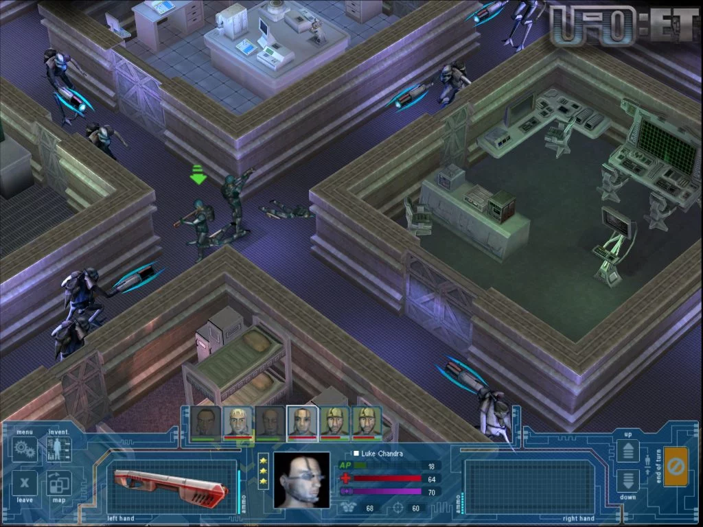 Изображение игры: UFO: Extraterrestrials