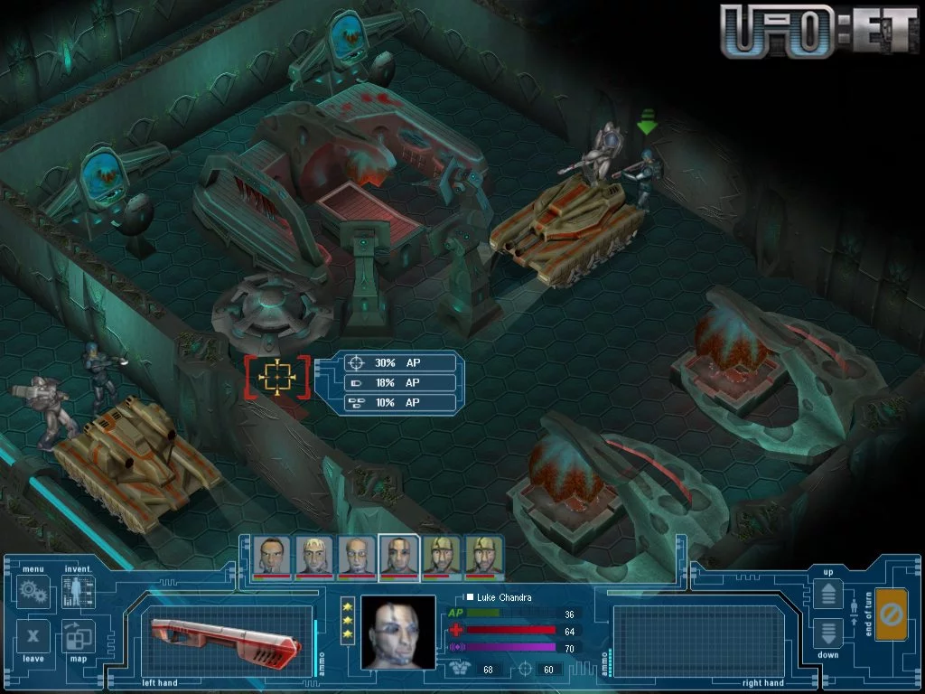 Изображение игры: UFO: Extraterrestrials