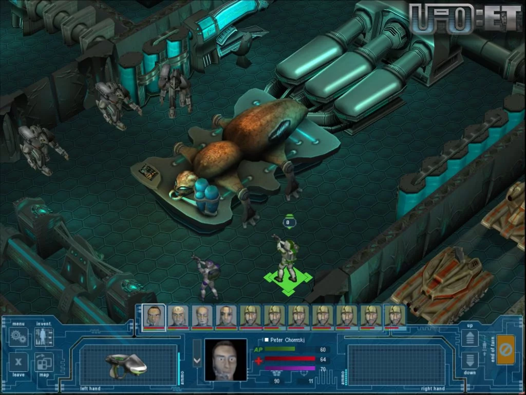 Изображение игры: UFO: Extraterrestrials