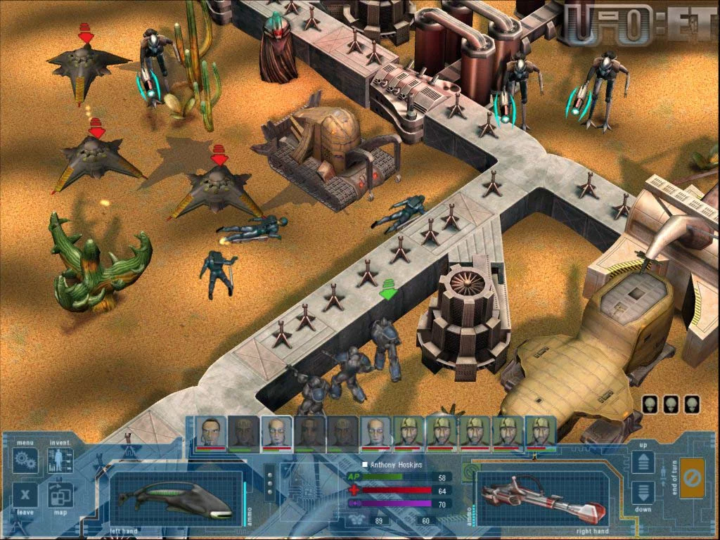 Изображение игры: UFO: Extraterrestrials