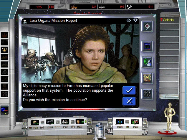 Изображение игры: Star Wars: Rebellion