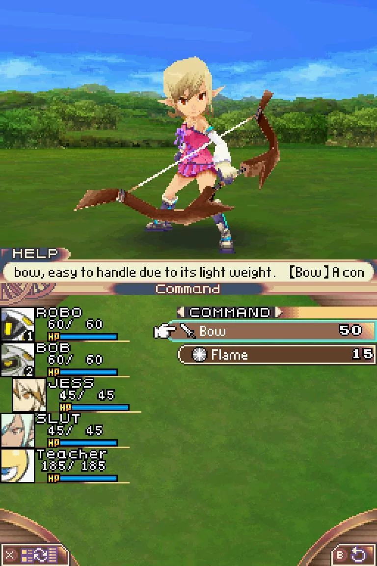 Изображение игры: SaGa 2: Hihou Densetsu: Goddess of Destiny