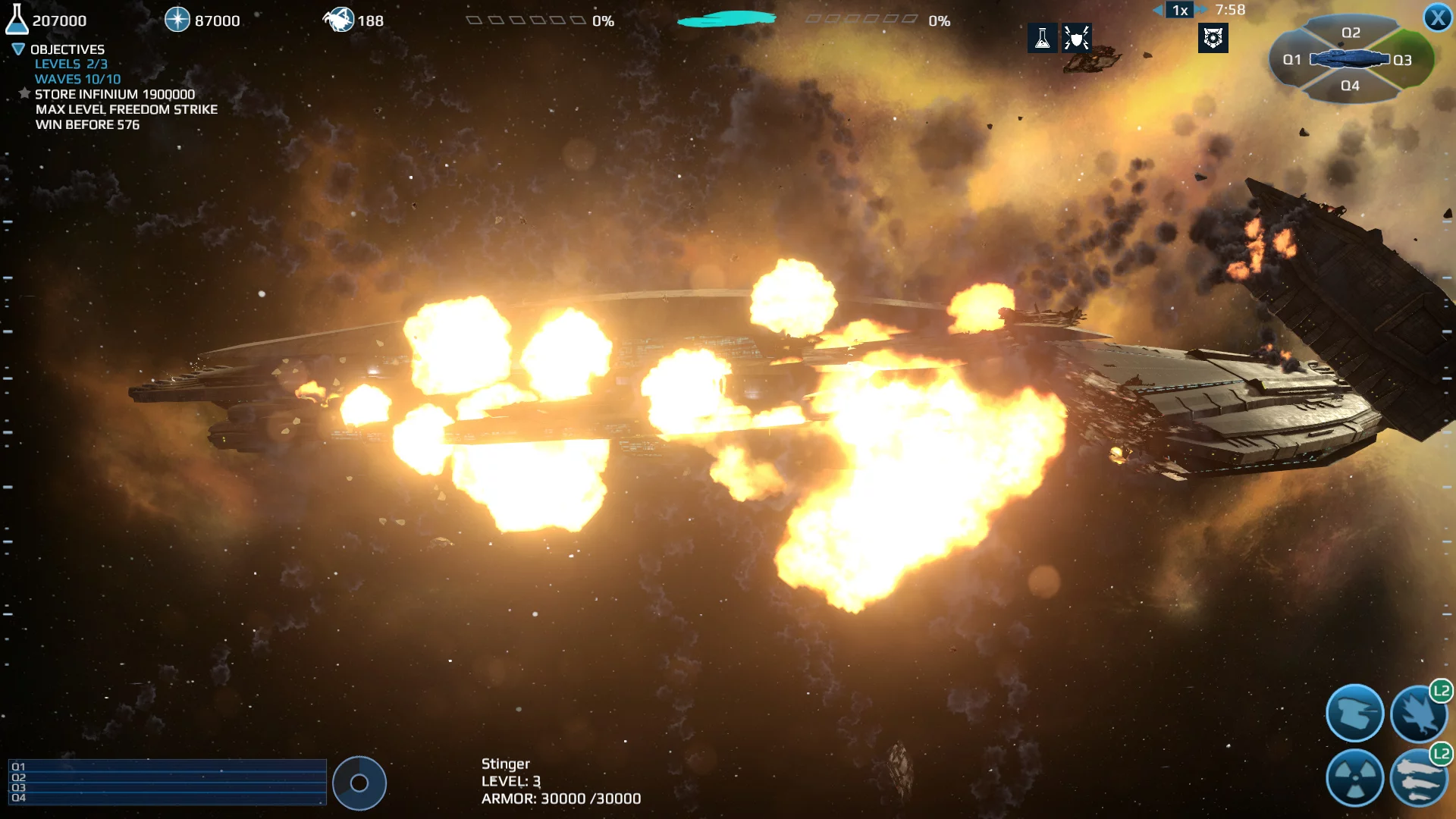 Изображение игры: Infinium Strike