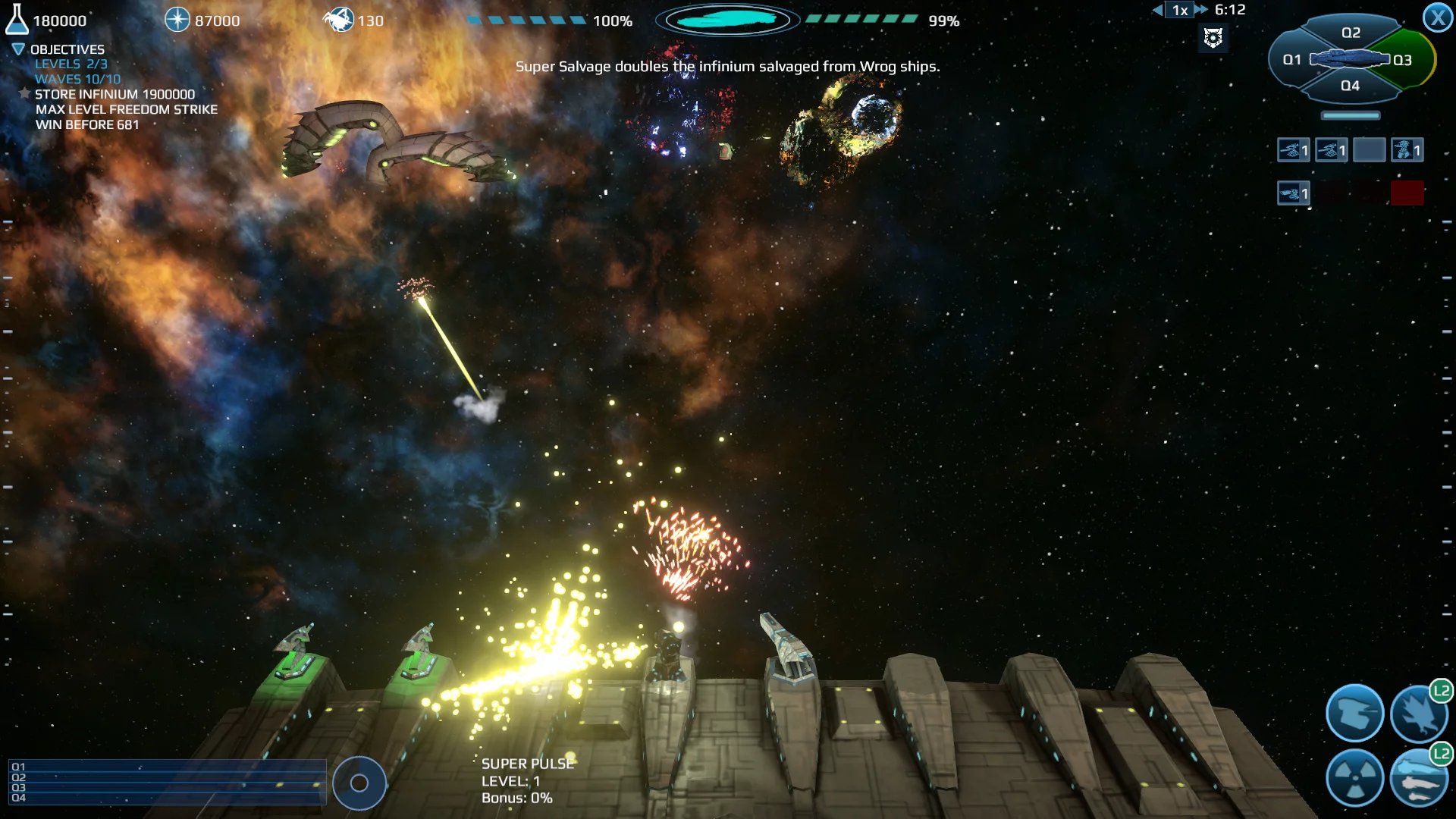 Изображение игры: Infinium Strike