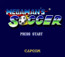 Изображение игры: Mega Man Soccer