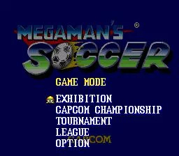 Изображение игры: Mega Man Soccer