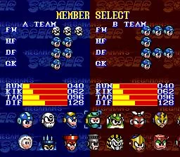 Изображение игры: Mega Man Soccer