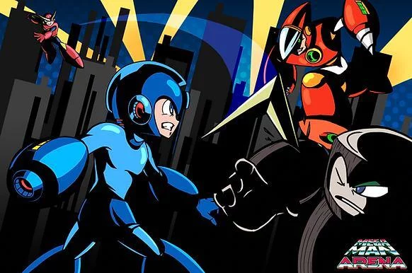 Изображение игры: Mega Man Arena
