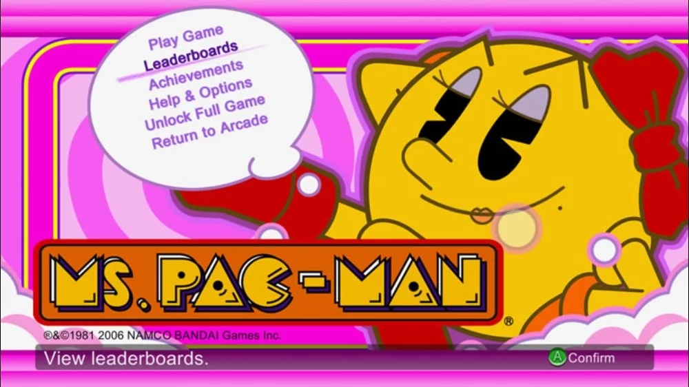 Изображение игры: MS.PAC-MAN