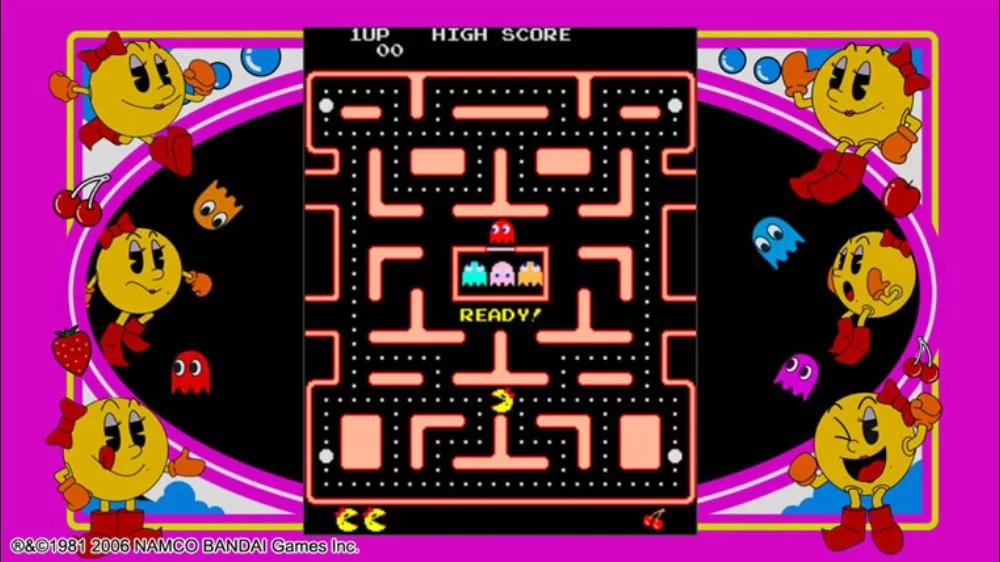 Изображение игры: MS.PAC-MAN