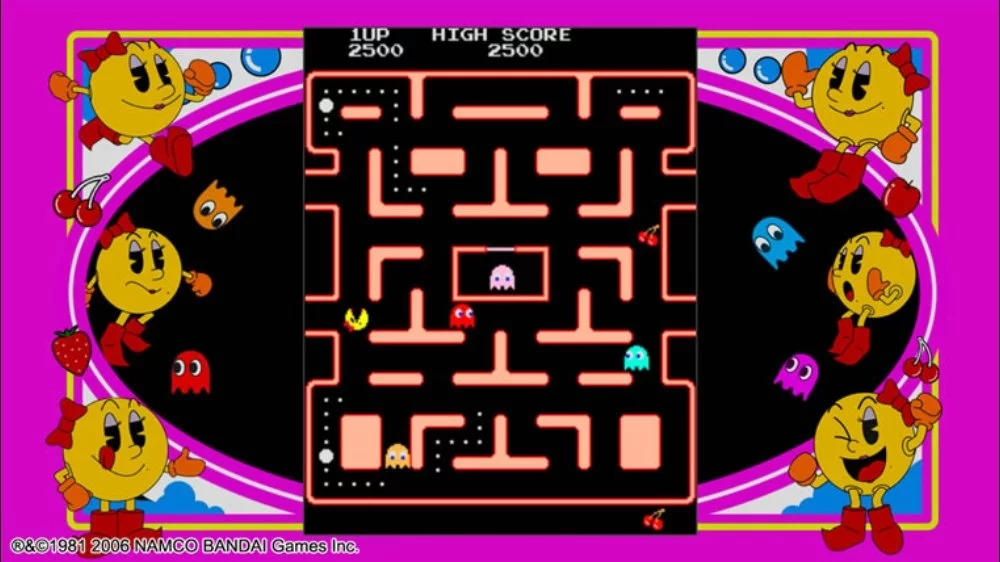 Изображение игры: MS.PAC-MAN
