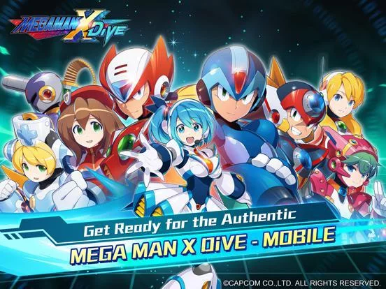 Изображение игры: MEGA MAN X DiVE - MOBILE