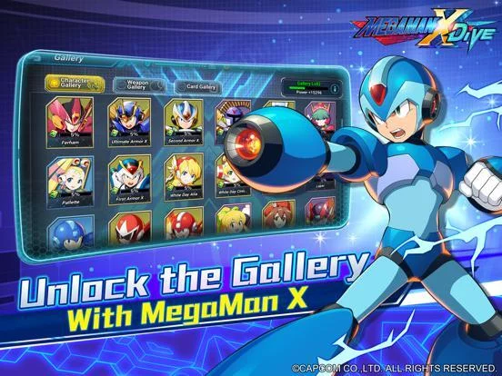 Изображение игры: MEGA MAN X DiVE - MOBILE
