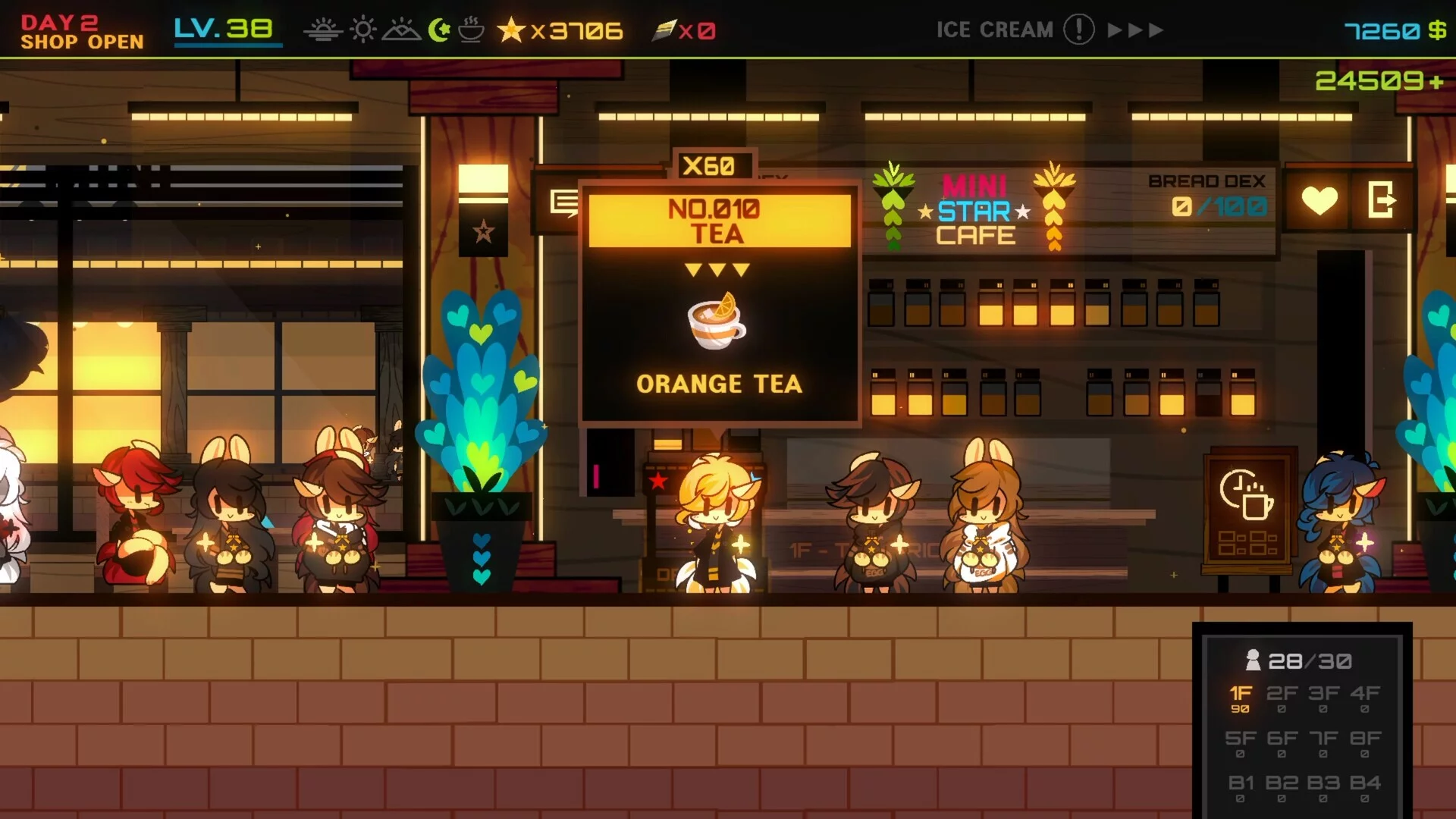 Изображение игры: Mini Star Cafe