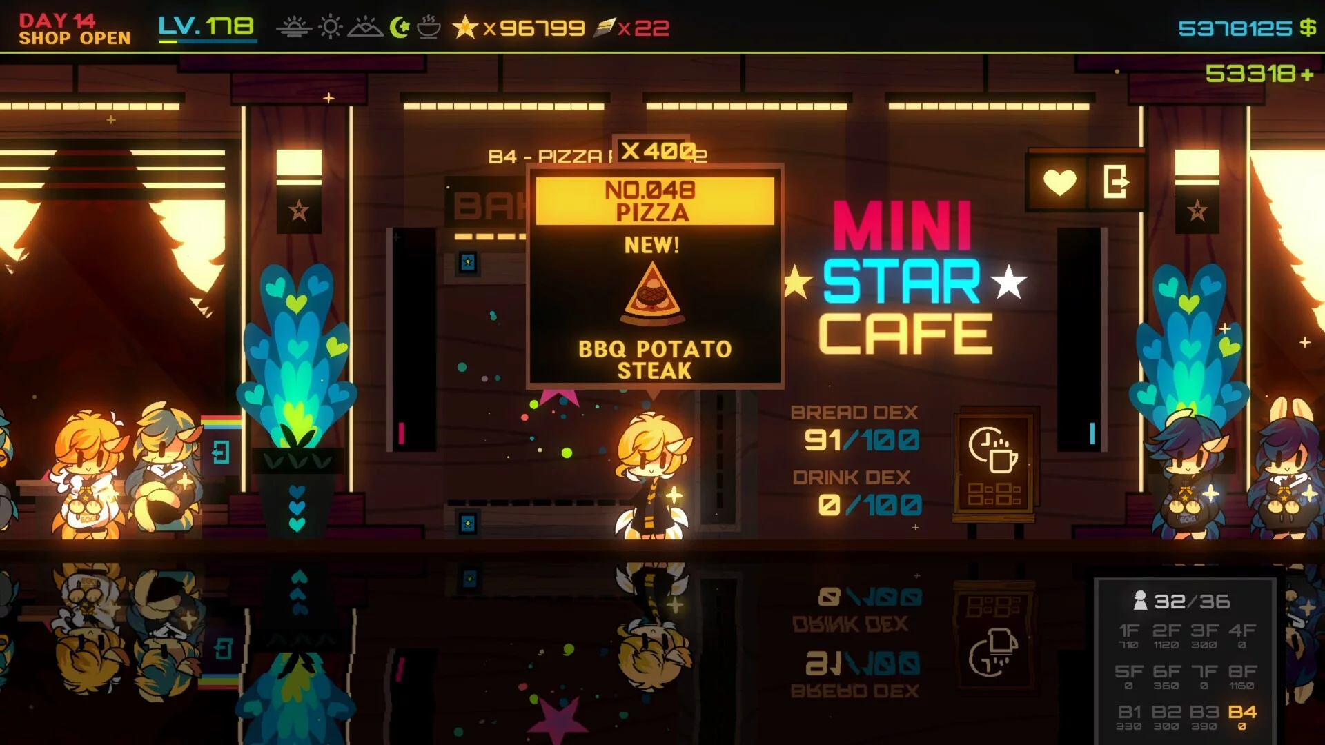 Изображение игры: Mini Star Cafe