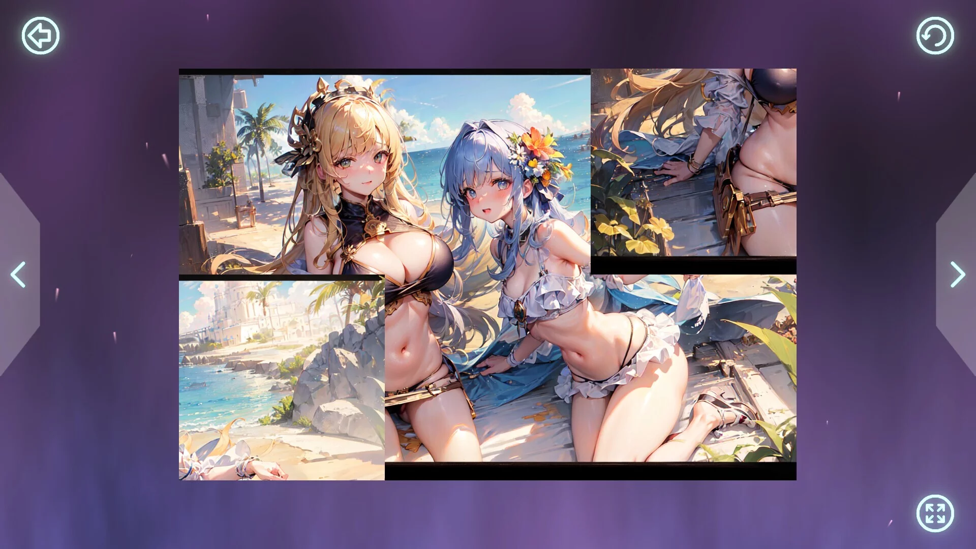 Изображение игры: Hyper Hentai Bikini Party