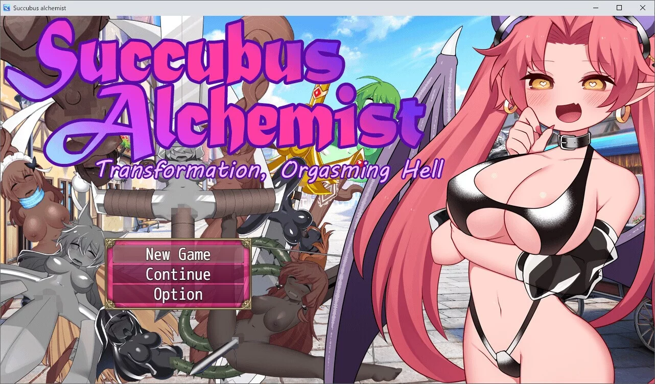Изображение игры: Succubus Alchemist: Transformation, Orgasming Hell