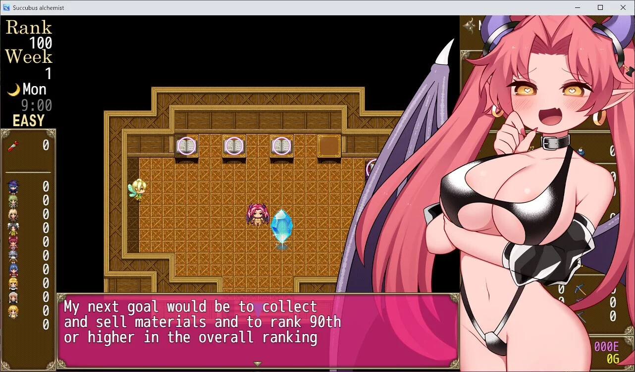 Изображение игры: Succubus Alchemist: Transformation, Orgasming Hell