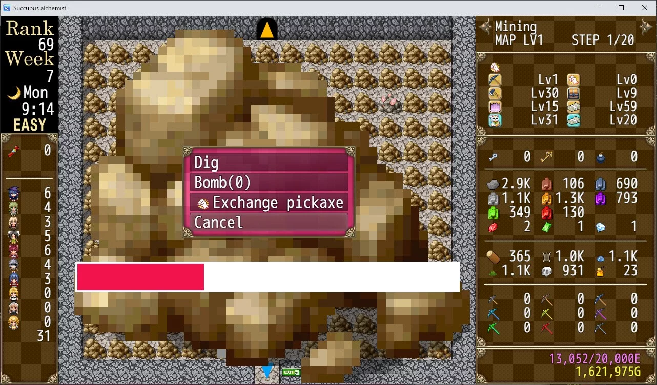 Изображение игры: Succubus Alchemist: Transformation, Orgasming Hell