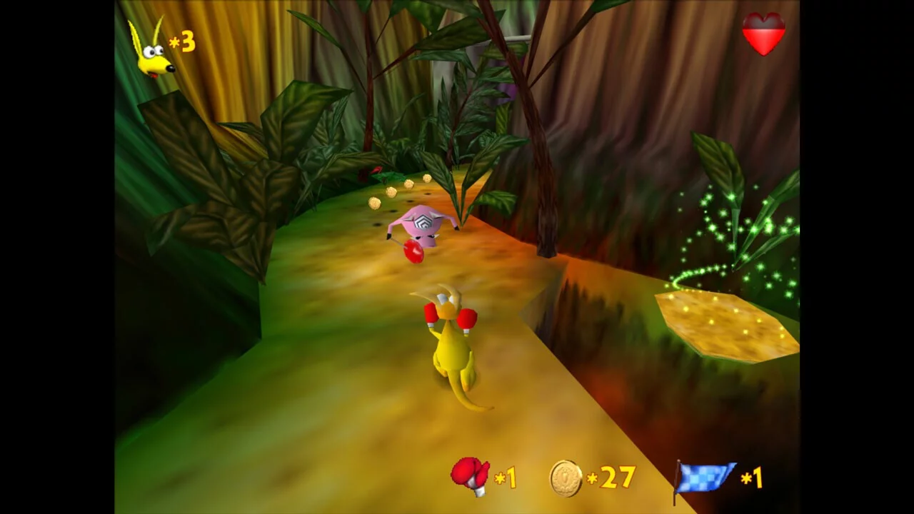 Изображение игры: Kao the Kangaroo (2000 re-release)