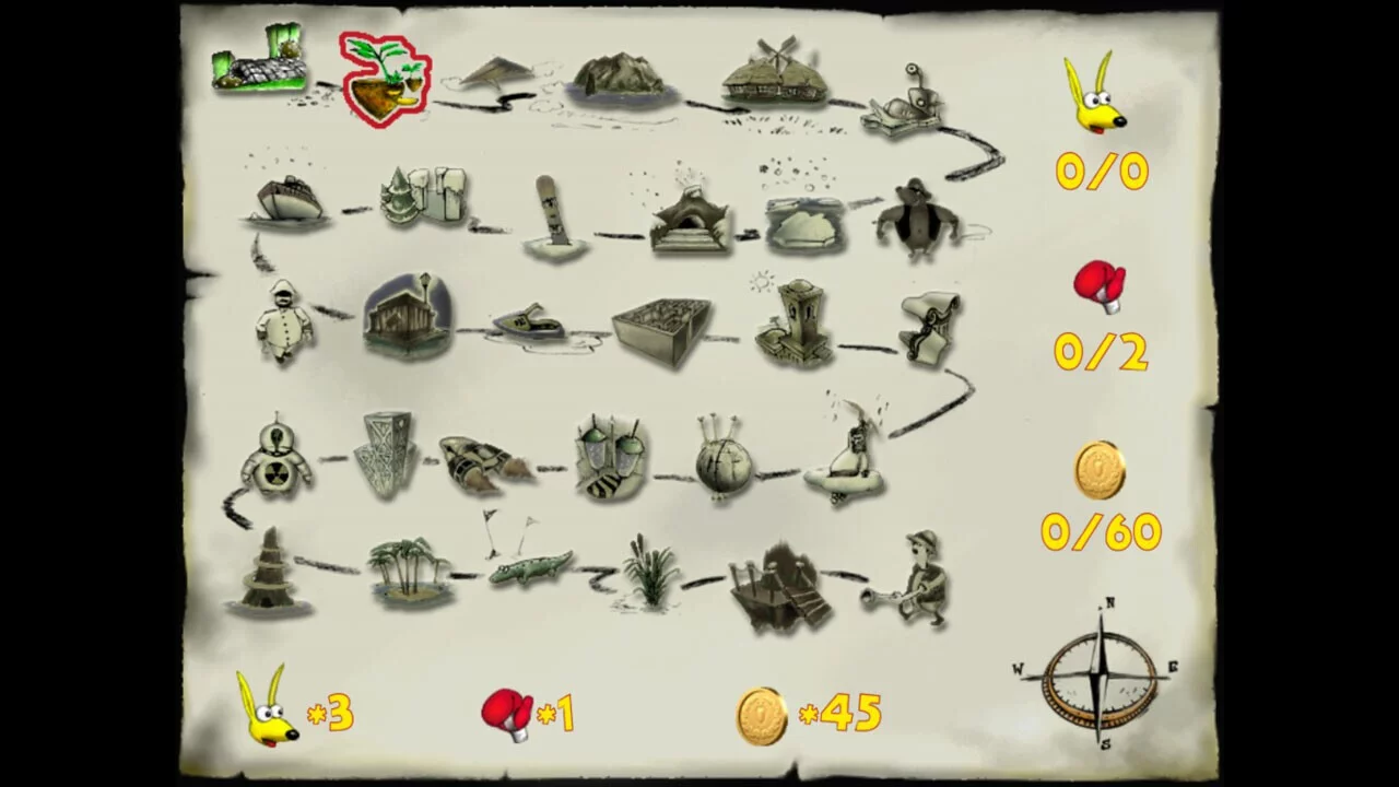 Изображение игры: Kao the Kangaroo (2000 re-release)