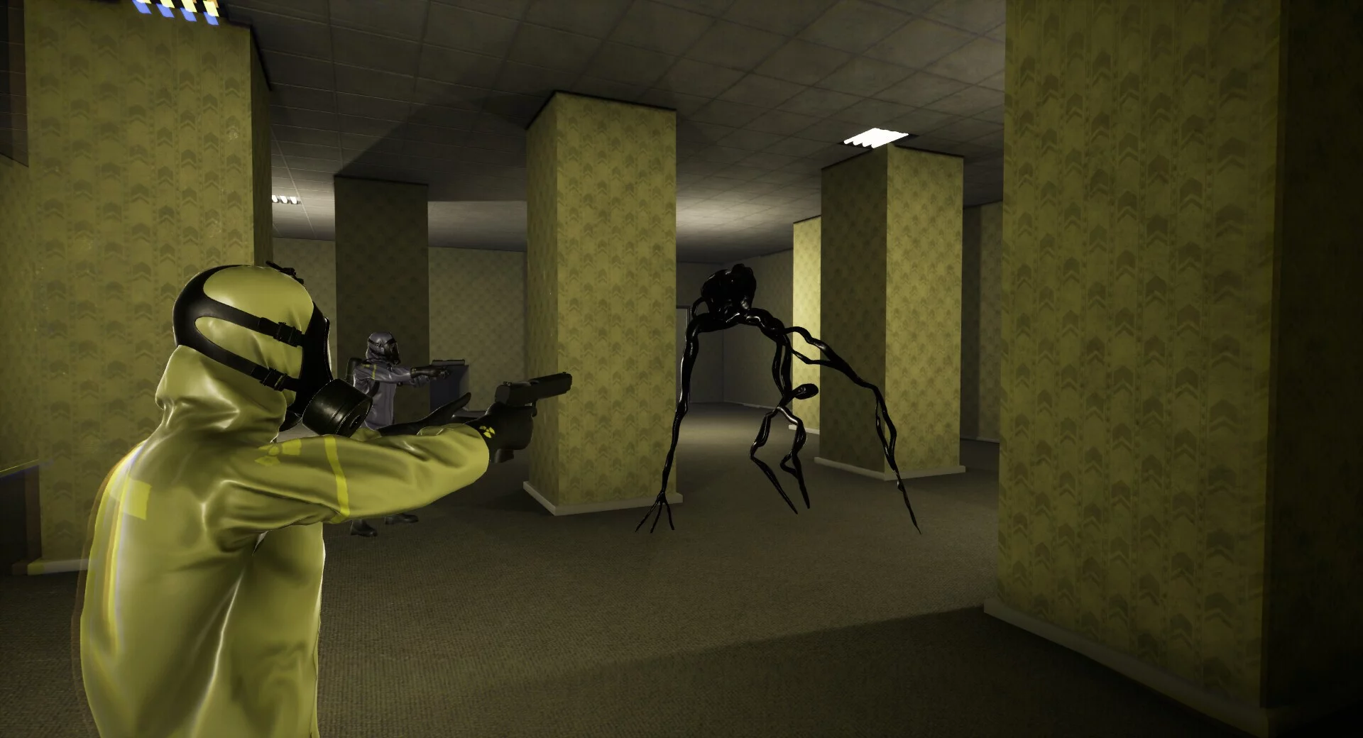 Изображение игры: Infected Backrooms (Multiplayer)