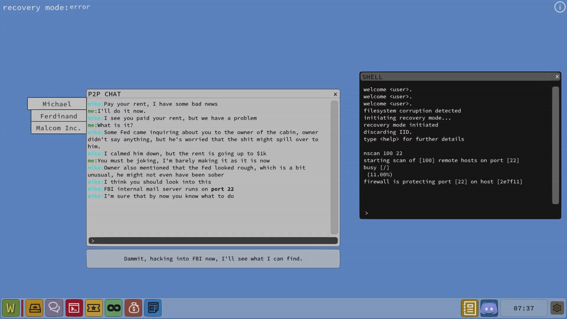 Изображение игры: Desktop Hacker
