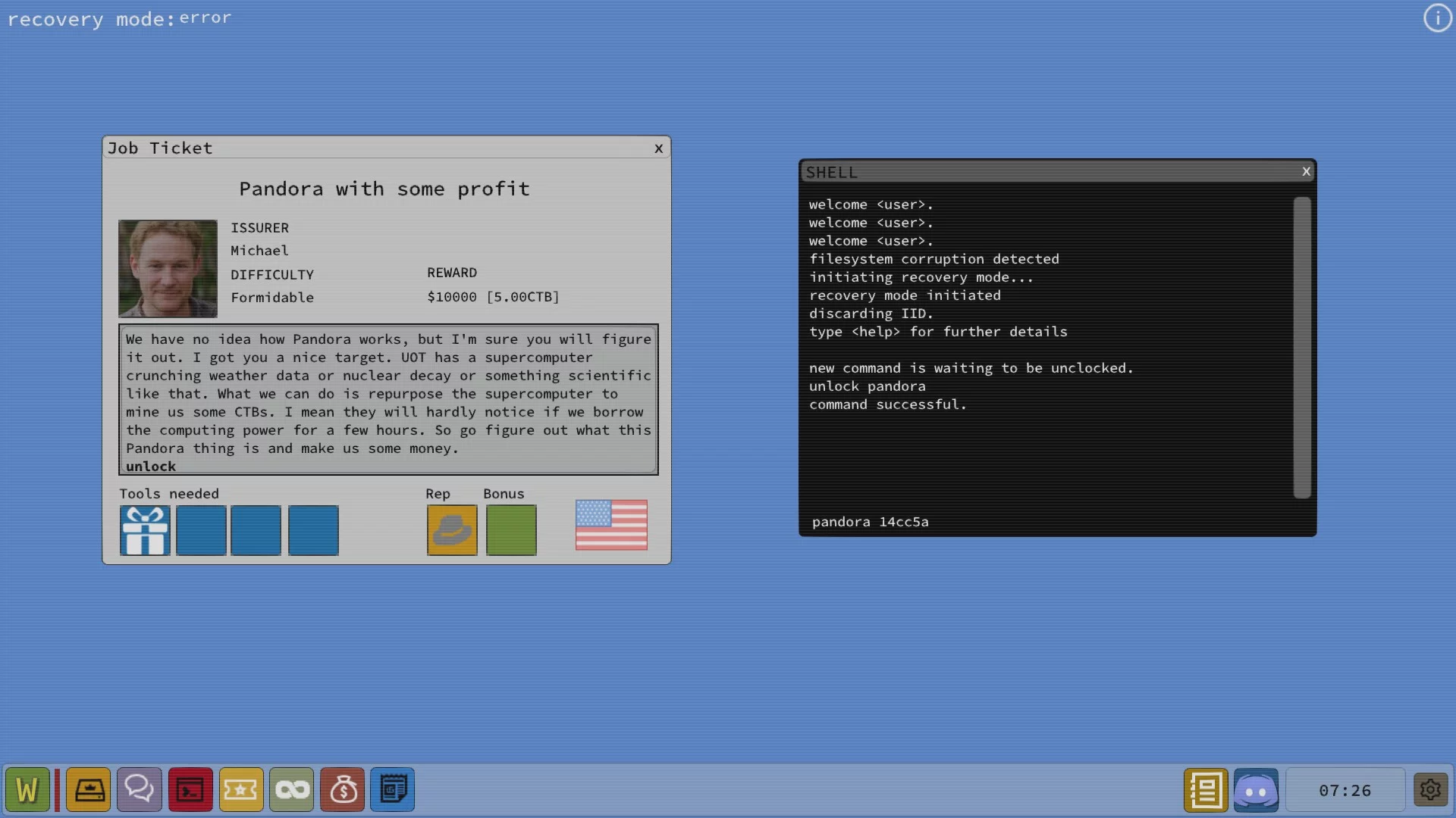 Изображение игры: Desktop Hacker
