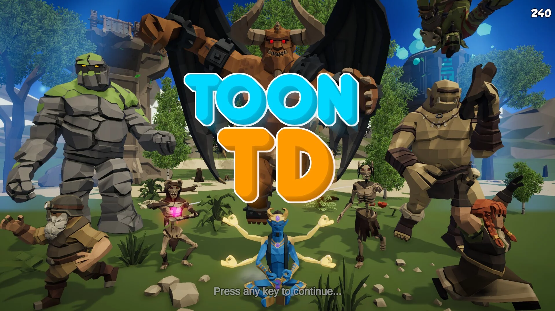 Изображение игры: Toon TD