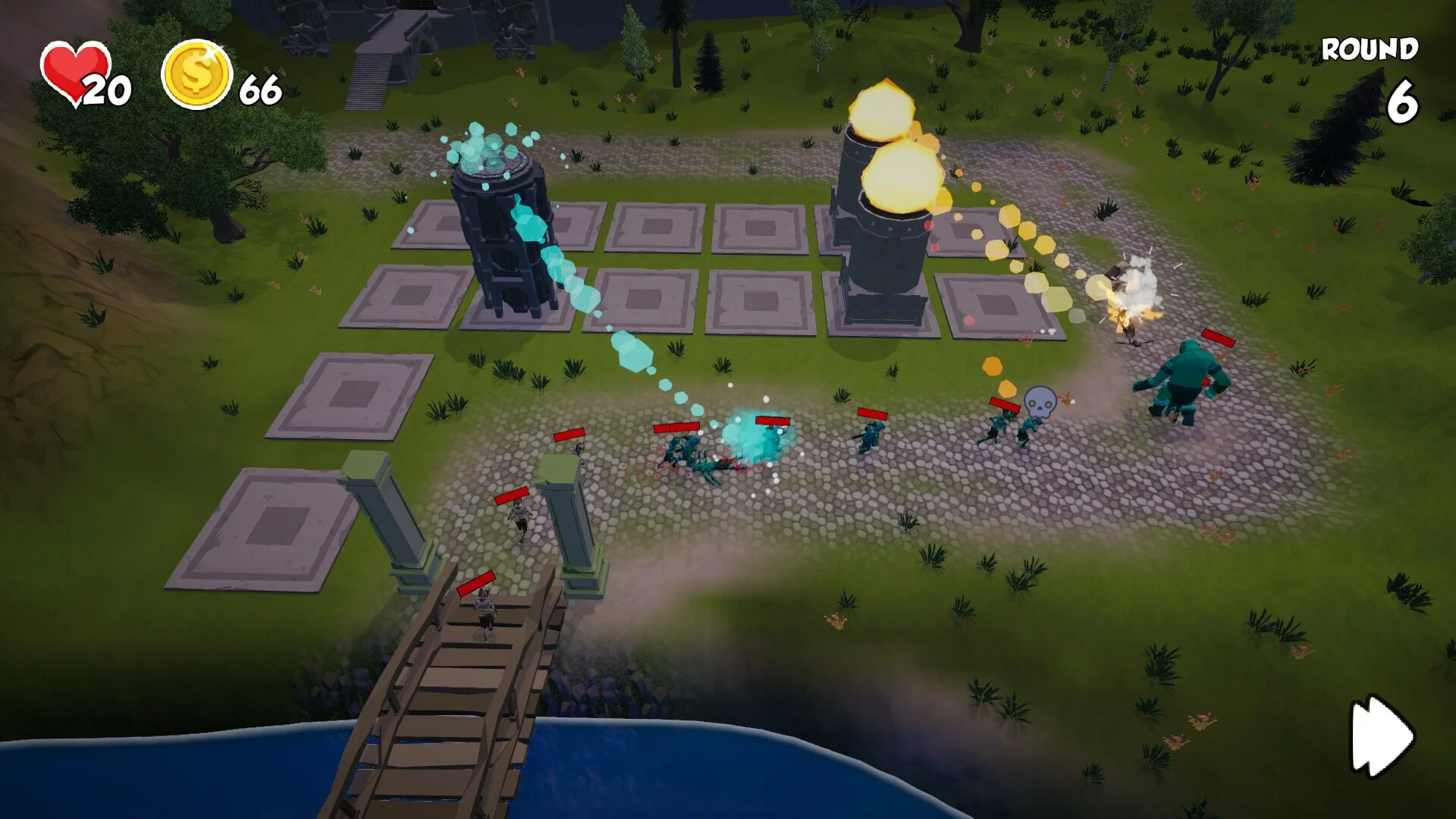 Изображение игры: Toon TD