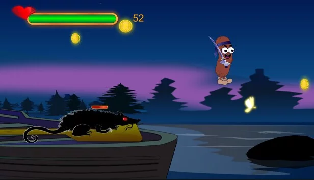 Изображение игры: Hotdog Samurai