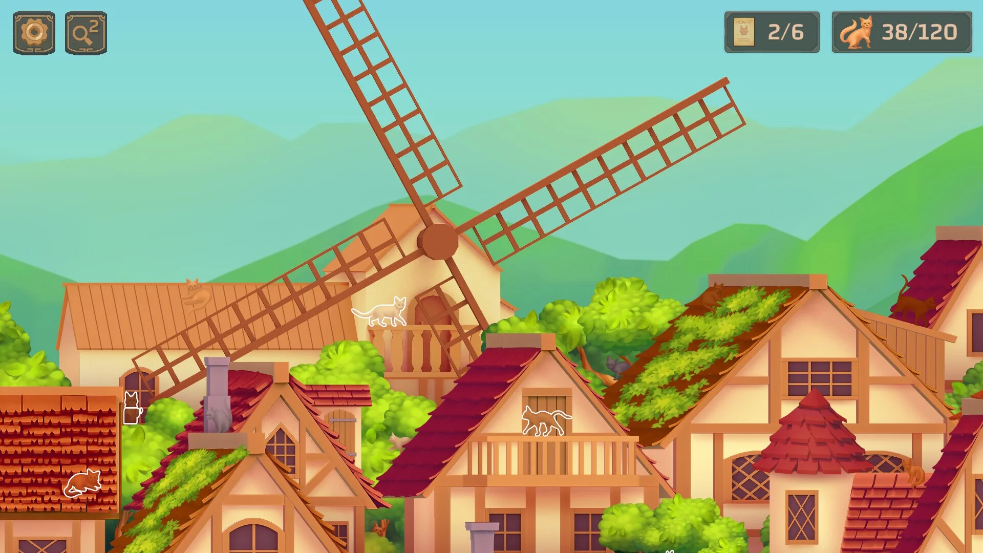Изображение игры: Cat Search in Medieval Times
