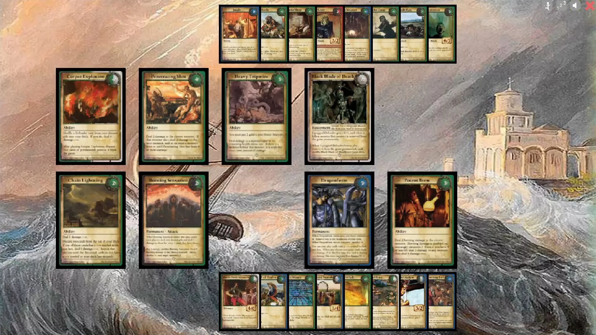 Изображение игры: Mage Tower, A Tower Defense Card Game