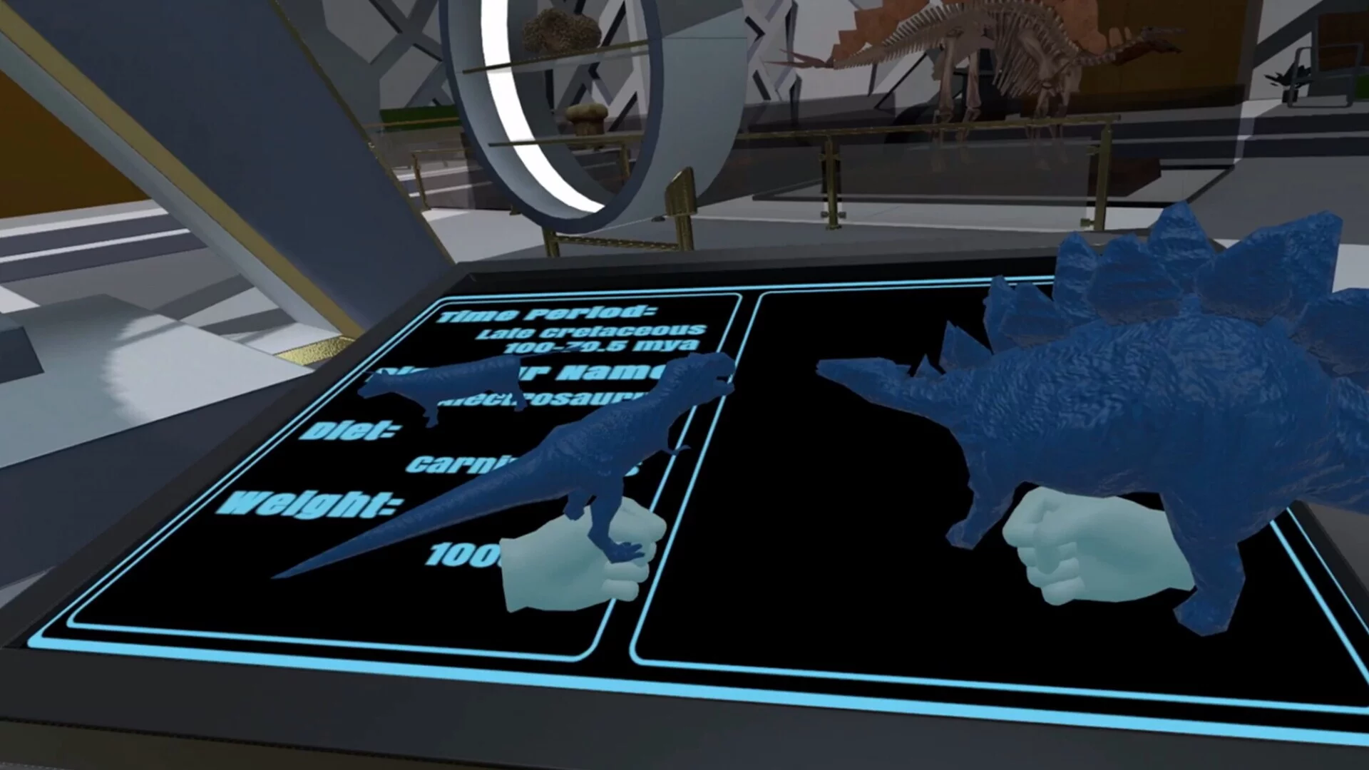 Изображение игры: DinoPlanet VR