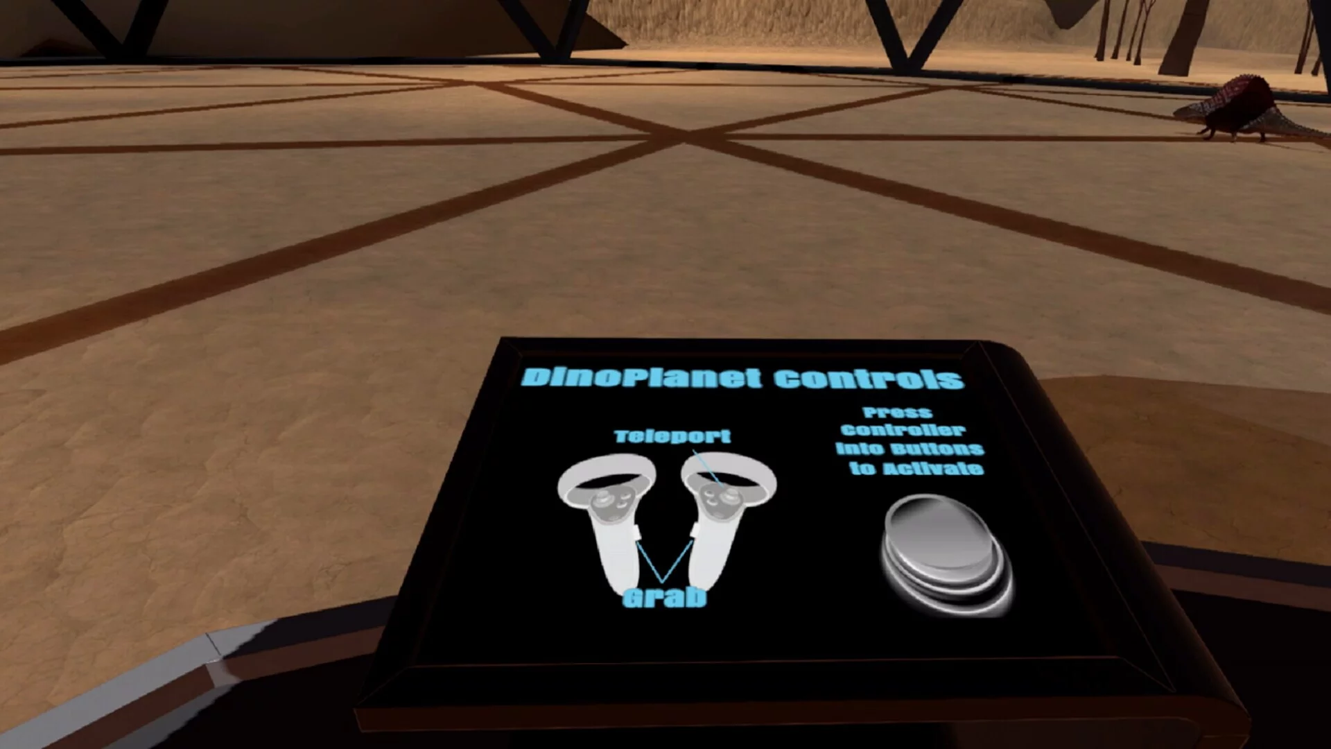 Изображение игры: DinoPlanet VR