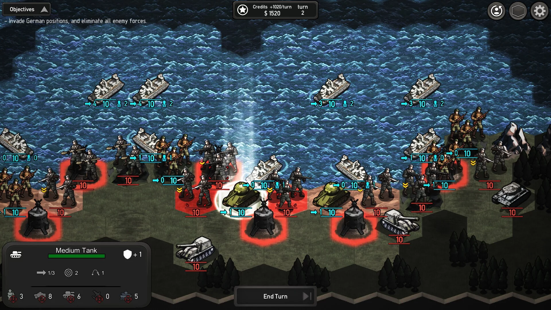 Изображение игры: Commander: World War II
