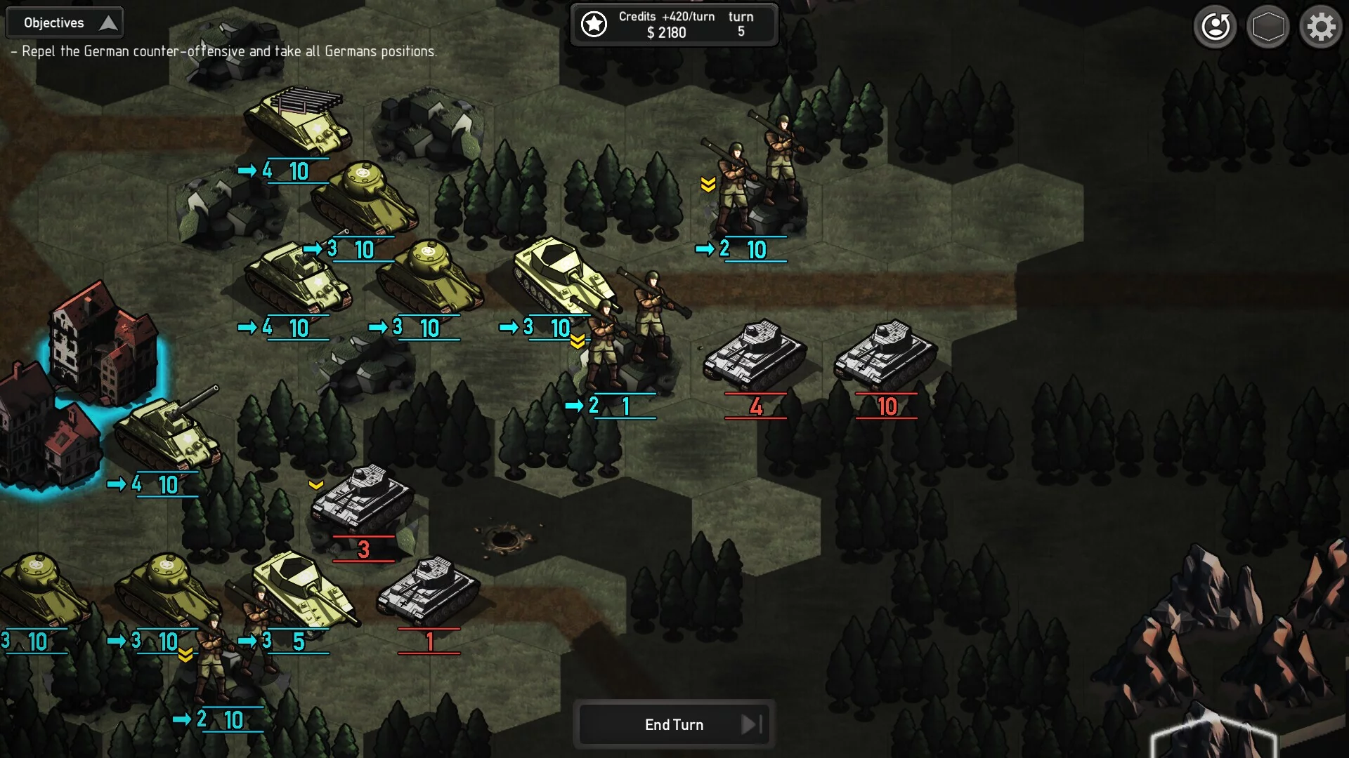 Изображение игры: Commander: World War II