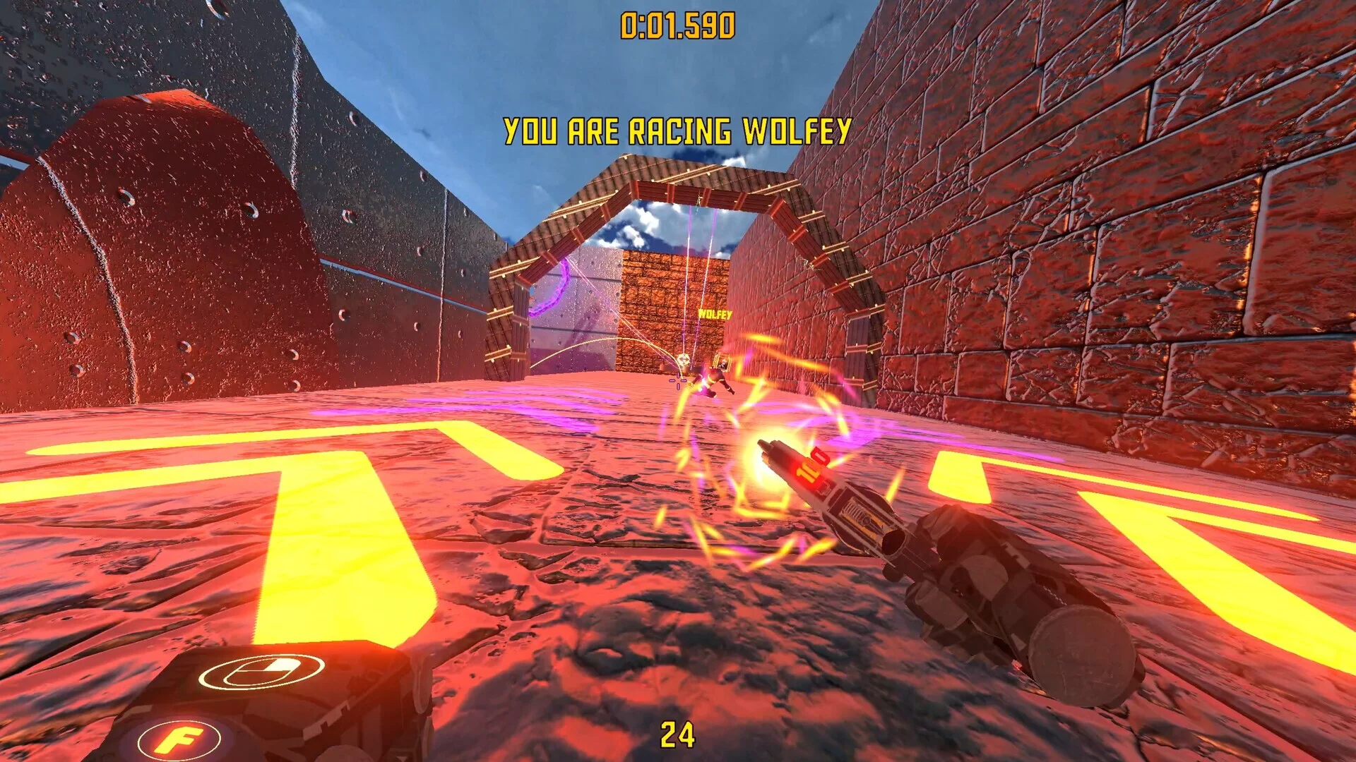 Изображение игры: Xenon-Runner
