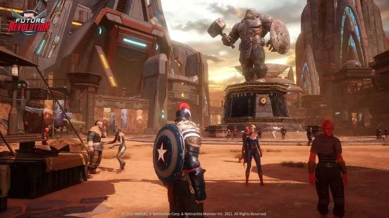 Изображение игры: Marvel Future Revolution