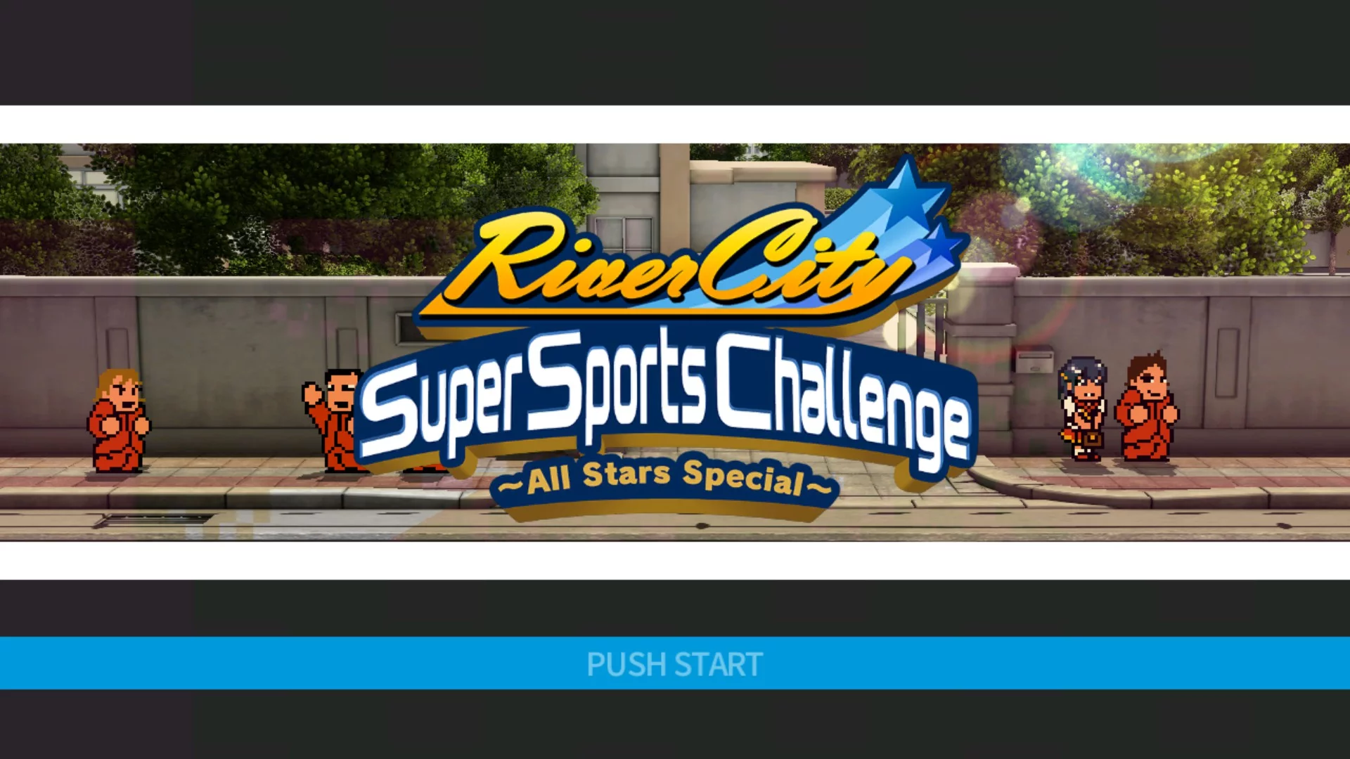 Изображение игры: River City Super Sports Challenge ~All Stars Special~ Downtown Nekketsu