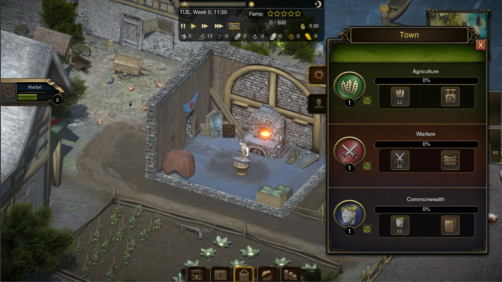 Изображение игры: Blacksmith Legends: Prologue
