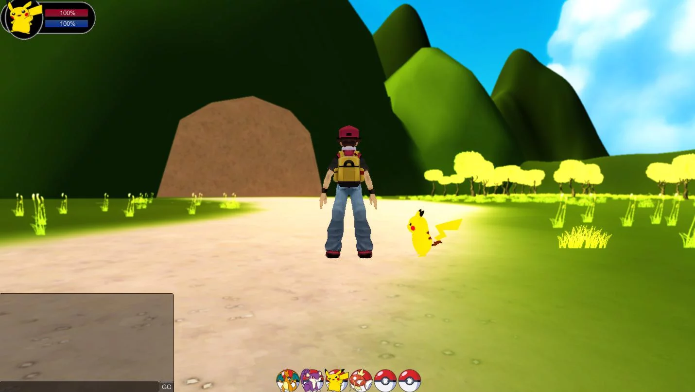 Изображение игры: Pokemon Adventures Online