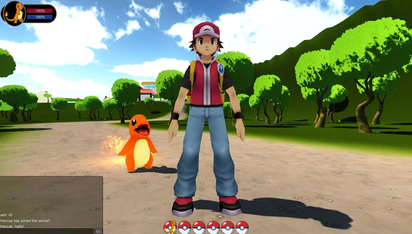 Изображение игры: Pokemon Adventures Online