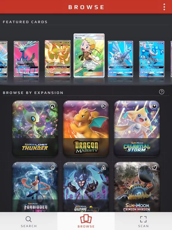 Изображение игры: Pokémon TCG Card Dex