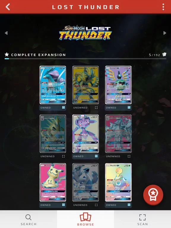 Изображение игры: Pokémon TCG Card Dex