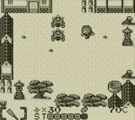 Изображение игры: MYSTICAL NINJA starring GOEMON (GB)