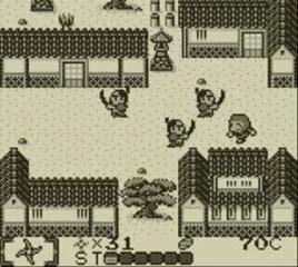 Изображение игры: MYSTICAL NINJA starring GOEMON (GB)