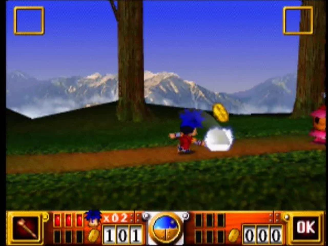 Изображение игры: Goemon's Great Adventure