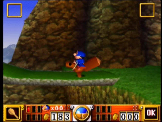Изображение игры: Goemon's Great Adventure