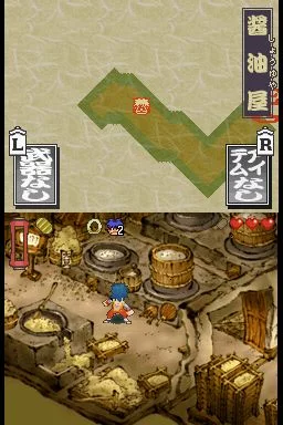 Изображение игры: Ganbare Goemon: Toukai Douchuu Ooedo Tengurigaeshi no Maki
